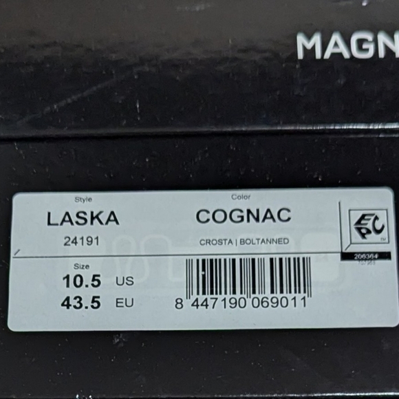 $450 Mens Magnanni "Laska" Suede Slip On Sneakers Cognac US 10.5 - Picture 9 of 9